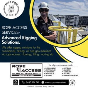 Read more about the article Rope Access Services – Advanced Rigging Solutions.