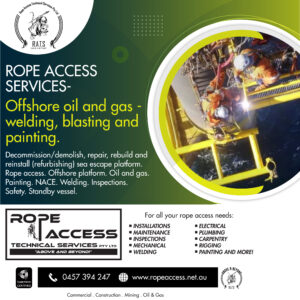 Read more about the article Rope Access Technical Services Pty Ltd Offshore
