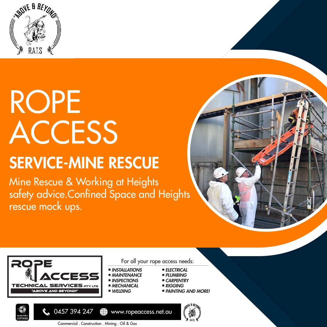 Read more about the article Rope Access Service-Mine Rescue.